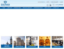 Tablet Screenshot of gulshanindia.com